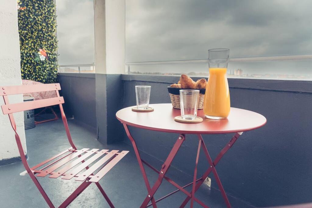 Le Rose - Centre Ville - Wifi ダンケルク エクステリア 写真